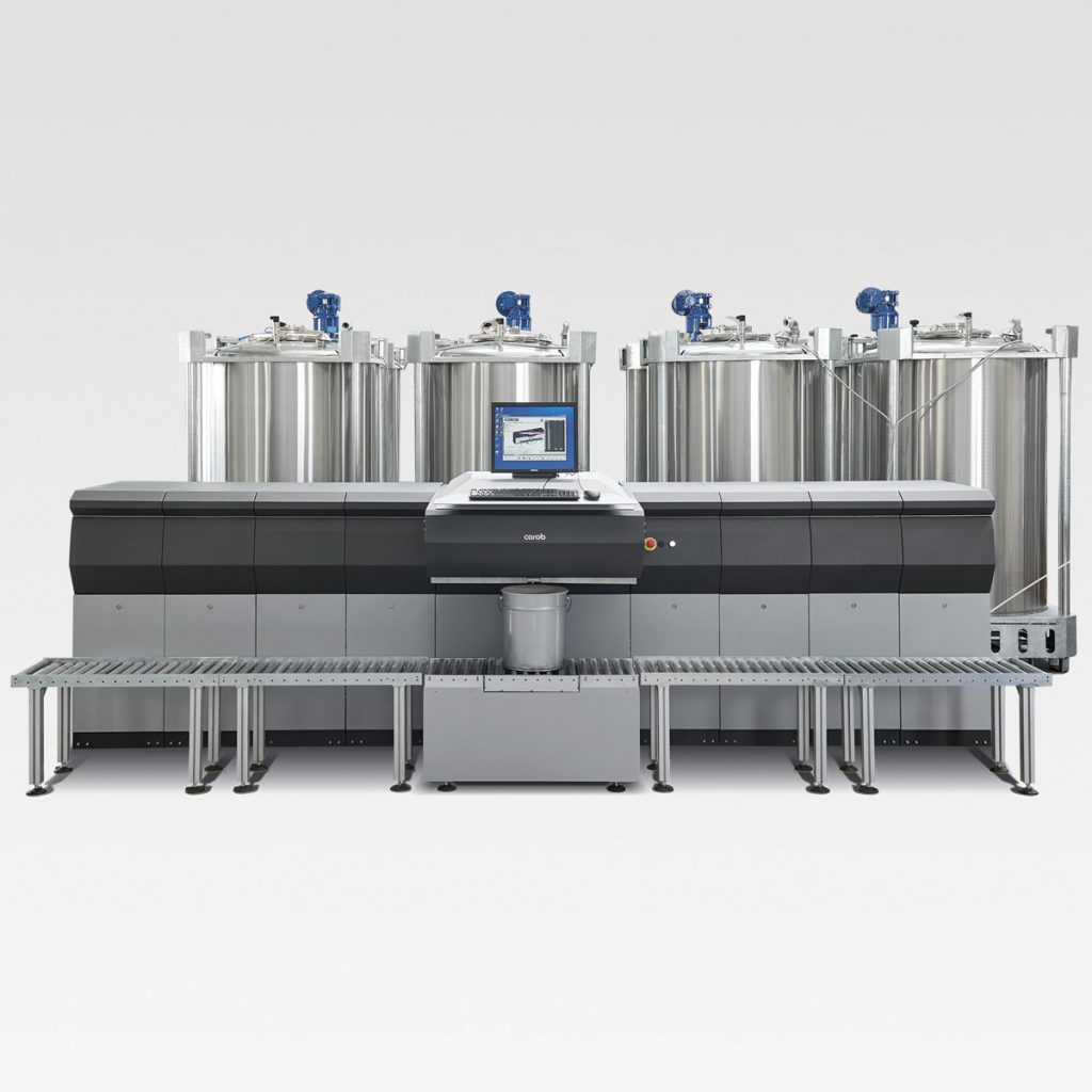 Modula_tdf_Corob - Corob Modula TDF is the Automated Paint Dispenser that McFaddens uses to create custom tints for customers