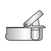 logica@4x - McFaddens Blog technical drawing of tool-free logica fixing mechanism on salice hinges