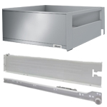 Drawer Slides and Metal Drawer Box Systems