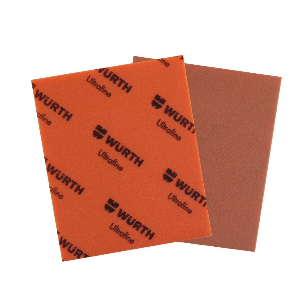 5" x 5.5" x 3/16" Ultra Fine Grit Orange Flat Pad, 0587089919961 20