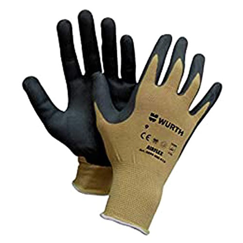 AIRFLEX GLOVES - LARGE 12 PAIRS, 0899400416773, Wurth
