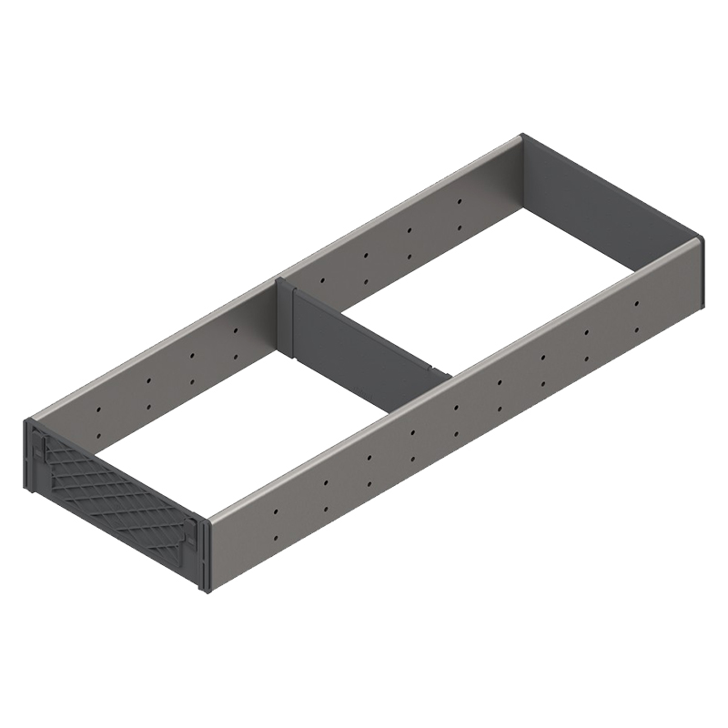 ORGA-LINE Utensil Double Set for TANDEMBOX Drawer Stainless Steel/Dust Gray - 3699600/6702280