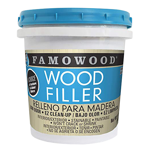 Famowood Latex Wood Filler Golden Oak 5000 g Eclectic Products 42002152