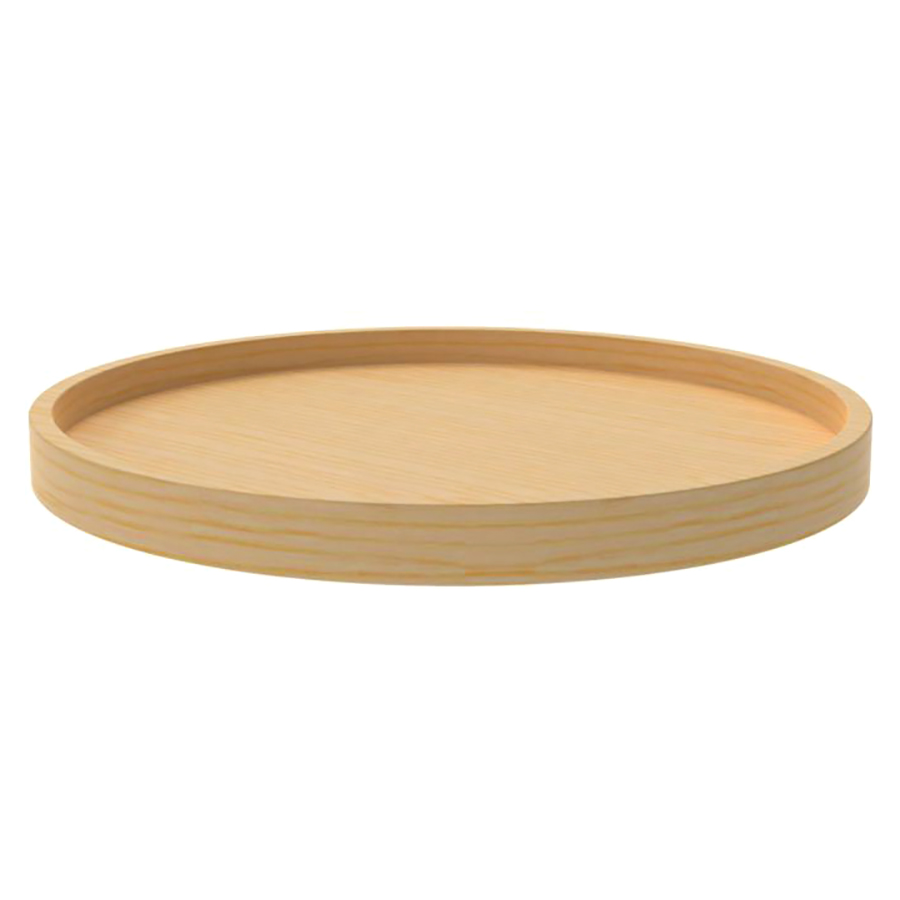 20" Wood Full Circle 1 Shelf Lazy Susan with Swivel Bearing Natural Maple Rev-A-Shelf 4WLS001-20-B52