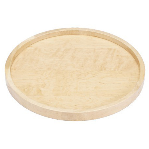 32" Wood Full Circle 1 Shelf Lazy Susan with Swivel Bearing Natural Maple Rev-A-Shelf 4WLS001-32-B52