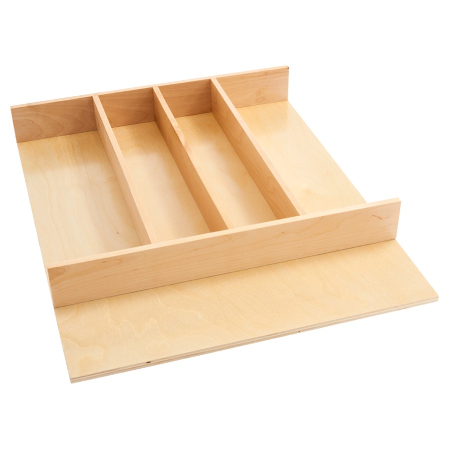 Rev-A-Shelf 4WUT-1 18.5-Inch Cut-To-Size Wood Utility Tray Insert - Maple
