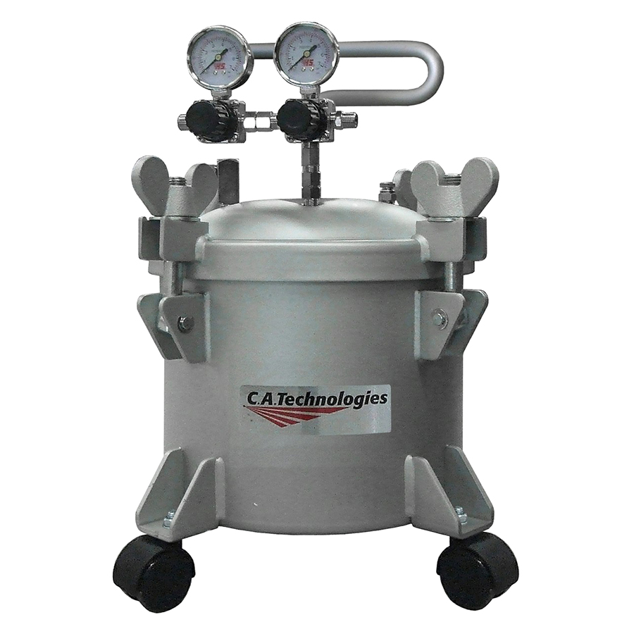 C.A. Technologies 51-202 2.5-Gallon Double Regulated Teflon Coated Pressure Tank