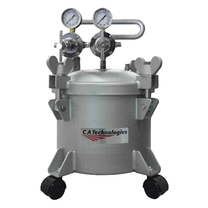 Non Agitated 2.5 Gallon Pressure Tank Double Regulated CA Technologies 51-207