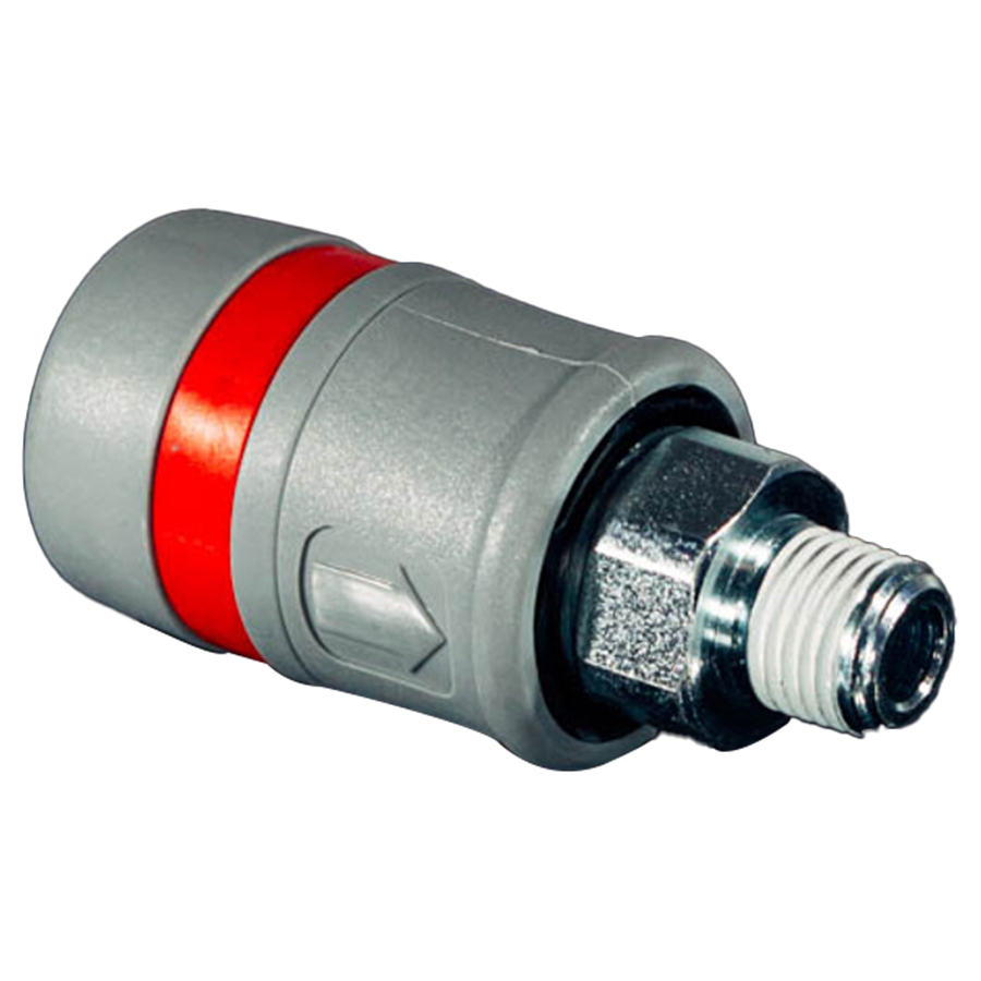 C.A. Technologies 53-571 High Flow Quick Disconnect Couplings (for HVLP use) 1/4" Male Body
