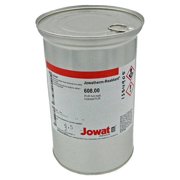 Jowat 608.00 Jowatherm Reaktant PUR Natural Hotmelt 2 Kg - 6/Box