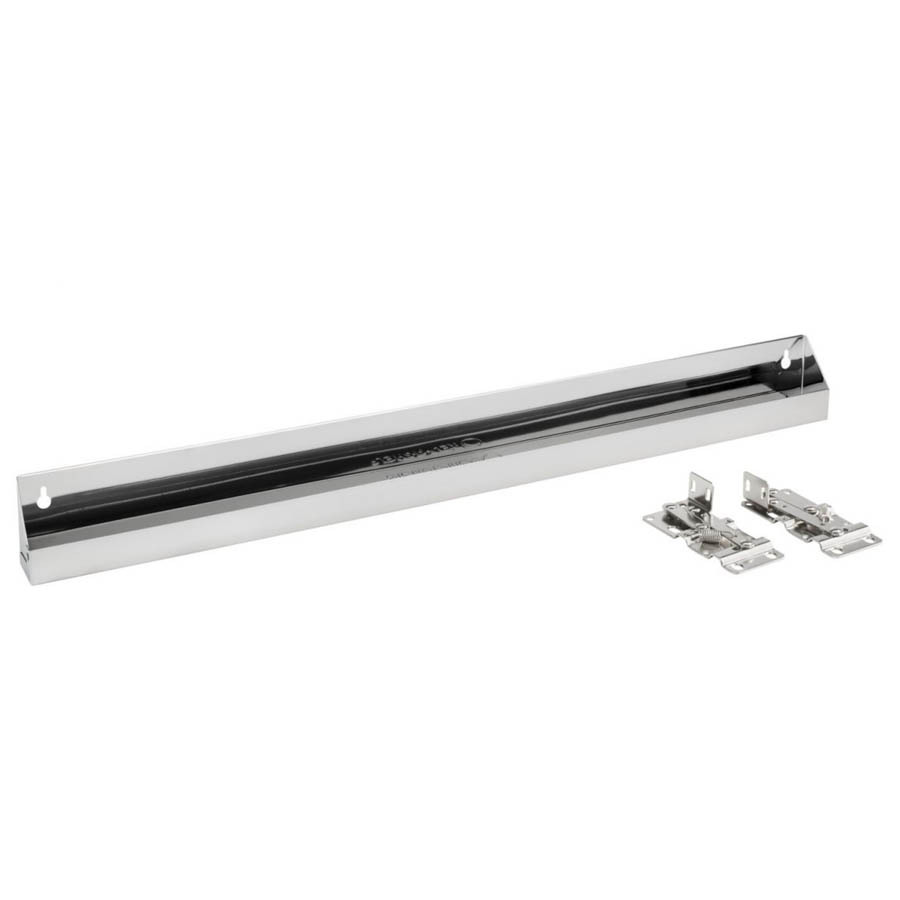 Rev-A-Shelf Slim 31" Stainless Steel Tip-Out Tray with Hinges - 6541-31-52