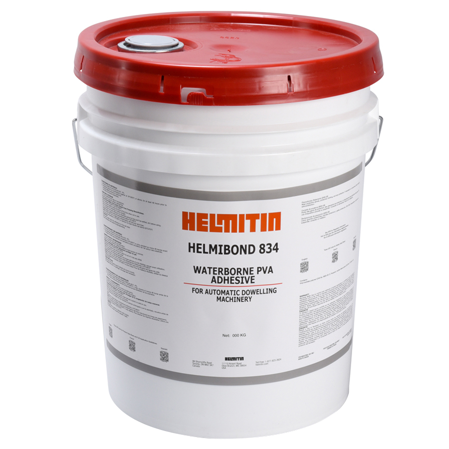 Helmitin 834 PVA Dowelling Adhesive - 5 Gallons