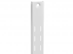 KV 85 WH 72, 72in 85 Series Double Slotted Shelf Standard, White, Knape and Vogt