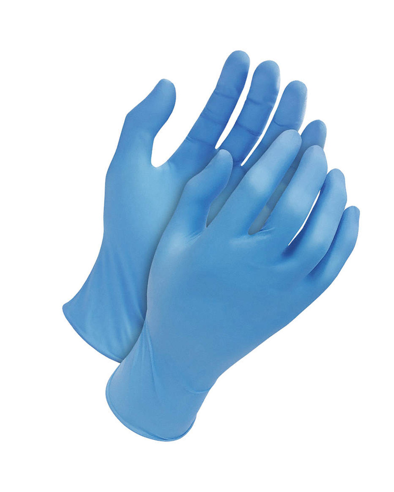 Heavy Duty Blue Nitrile Gloves Size XL 8mil - 50/Box, DN108-XL
