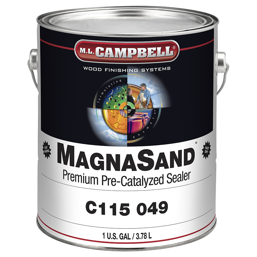ML Campbell C115049-16 MagnaSand Water-White HAPs-Free Pre-Cat Sealer, 1 Gallon
