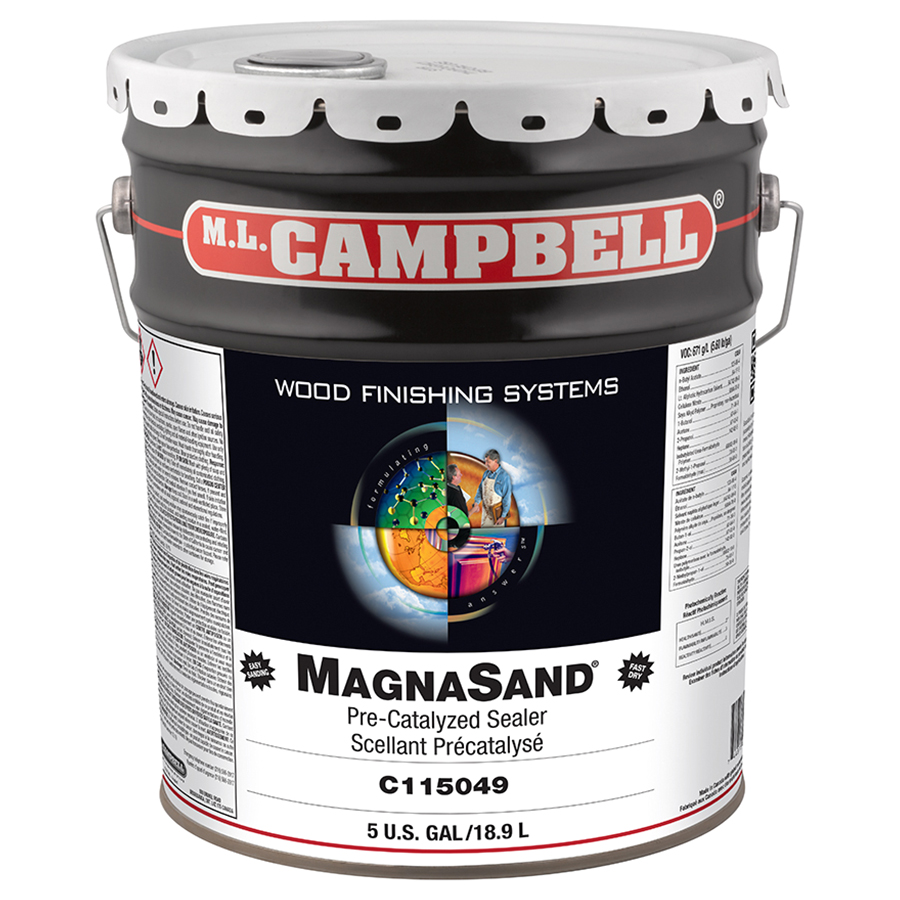 ML Campbell C115049-20 MagnaSand Water-White HAPs-Free Pre-Cat Sealer, 5 Gallon