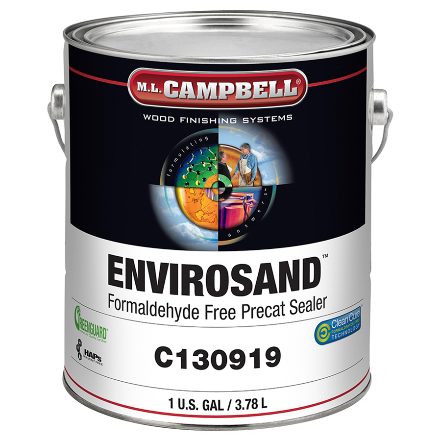 ML Campbell C130919-16 EnviroSand Formaldehyde-Free Clear Pre-Cat Sealer, 1 Gallon