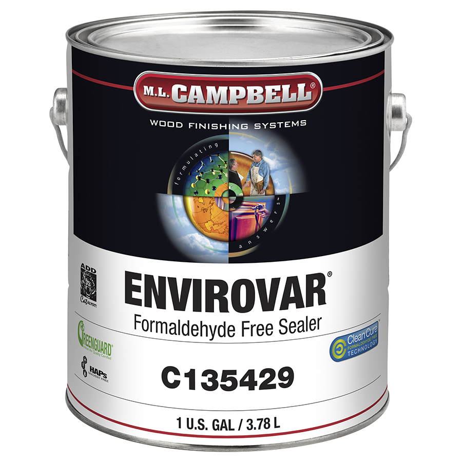 ML Campbell C135429-16 EnviroVar Formaldehyde-Free Post-Cat Sealer, 1 Gallon