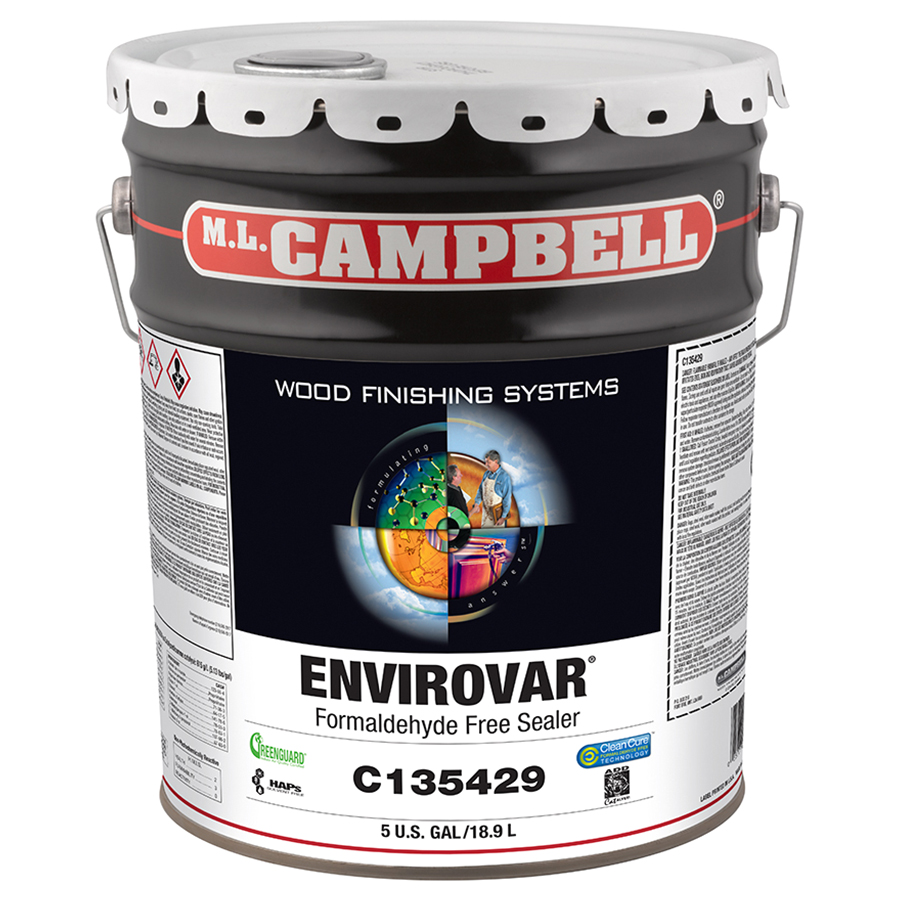 ML Campbell C135429-20 EnviroVar Formaldehyde-Free Post-Cat Sealer, 5 Gallon