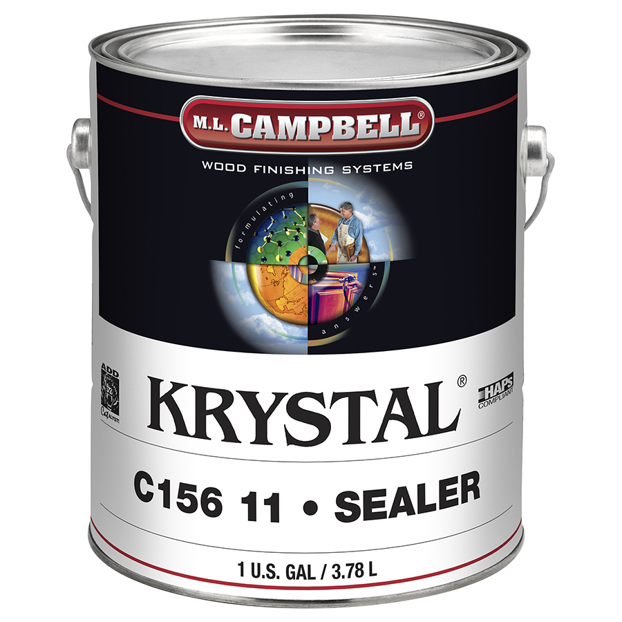 ML Campbell C15611-16 Krystal High Build Water White Sealer, 1 Gallon