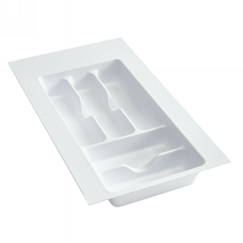 Rev-A-Shelf CT-1W-10 Texturized White Cutlery Tray - 11 1/2-Inch Width - Polystyrene