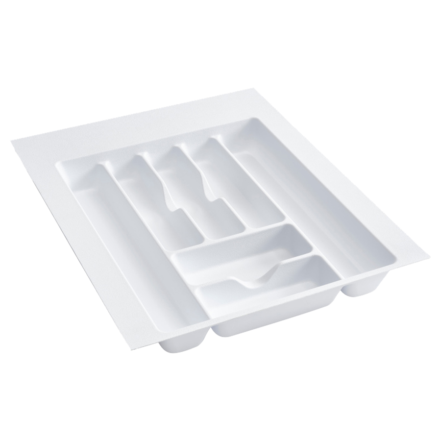 Rev-A-Shelf CT-3W-20 Texturized White Cutlery Tray - 14 3/4-Inch Width - Polystyrene