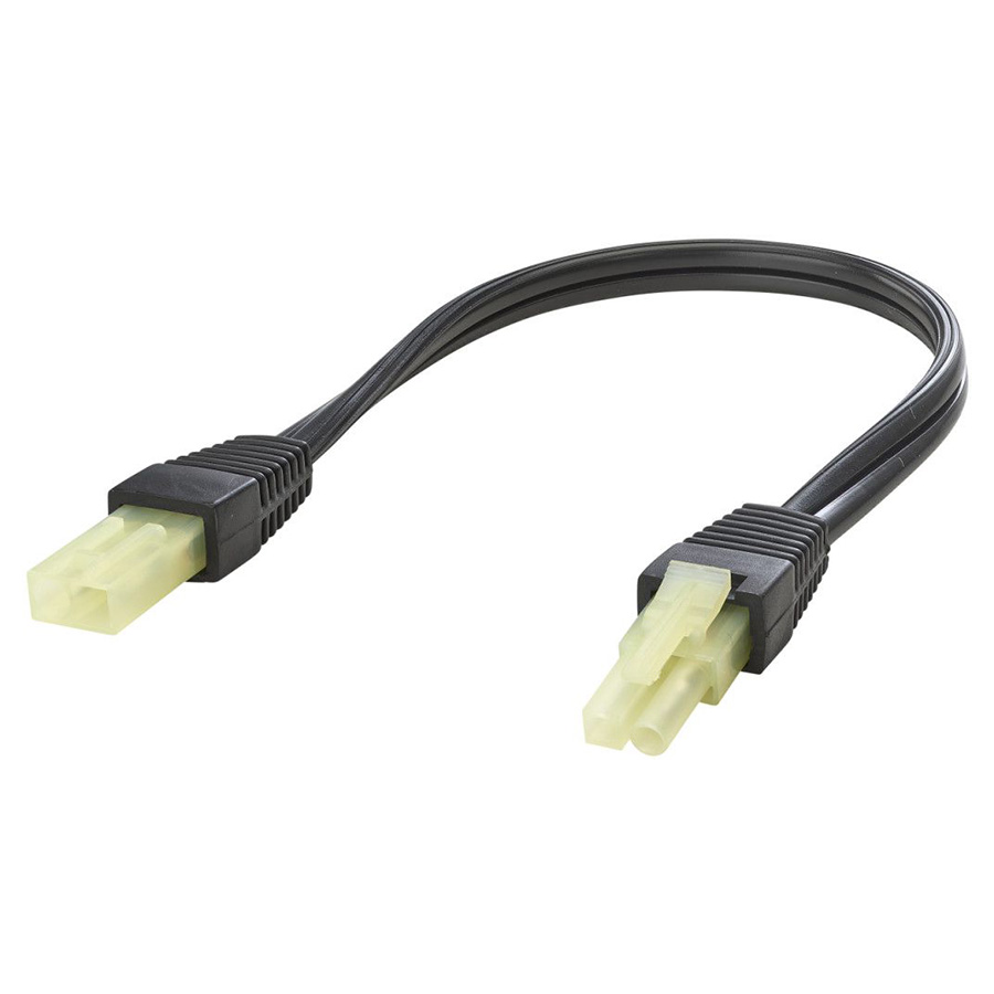 Tresco 25cm (10") Black LED Pockit T2 Link Cord