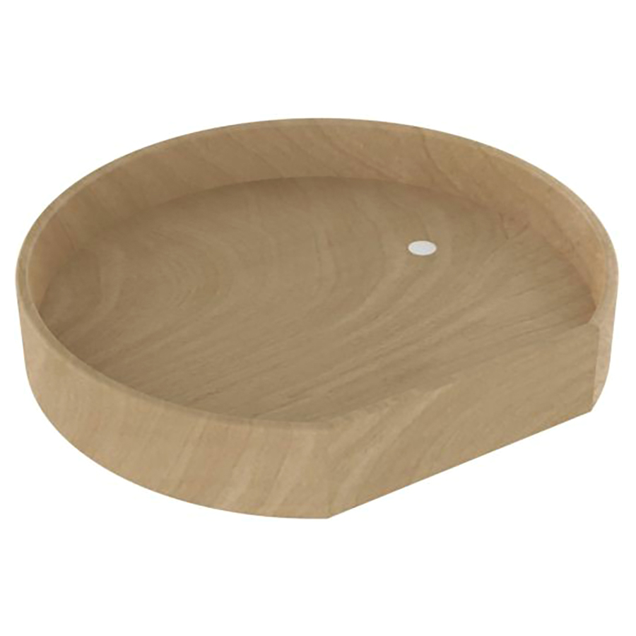 Rev-A-Shelf LD4NW201-20TBS1 D Shaped Wooden Tray - Natural Wood - 20"