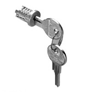 CompX Timberline LP-200-100TA Timberline Lock Accessories, Lock Plug, Keyed #100TA &amp; Master Keyed, Antique English