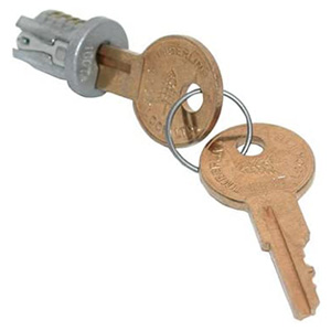 Timberline Lock Plug Keyed #108TA Satin Nickel Compx LP-700-KA-108TA