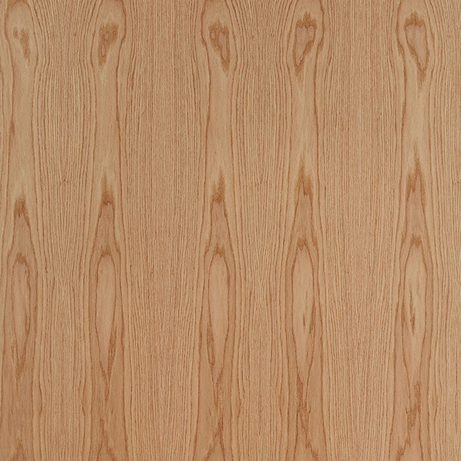 1/2" Red Oak 48" x 96" Grade A/4 Particle Board Flat Cut Veneered Panel
