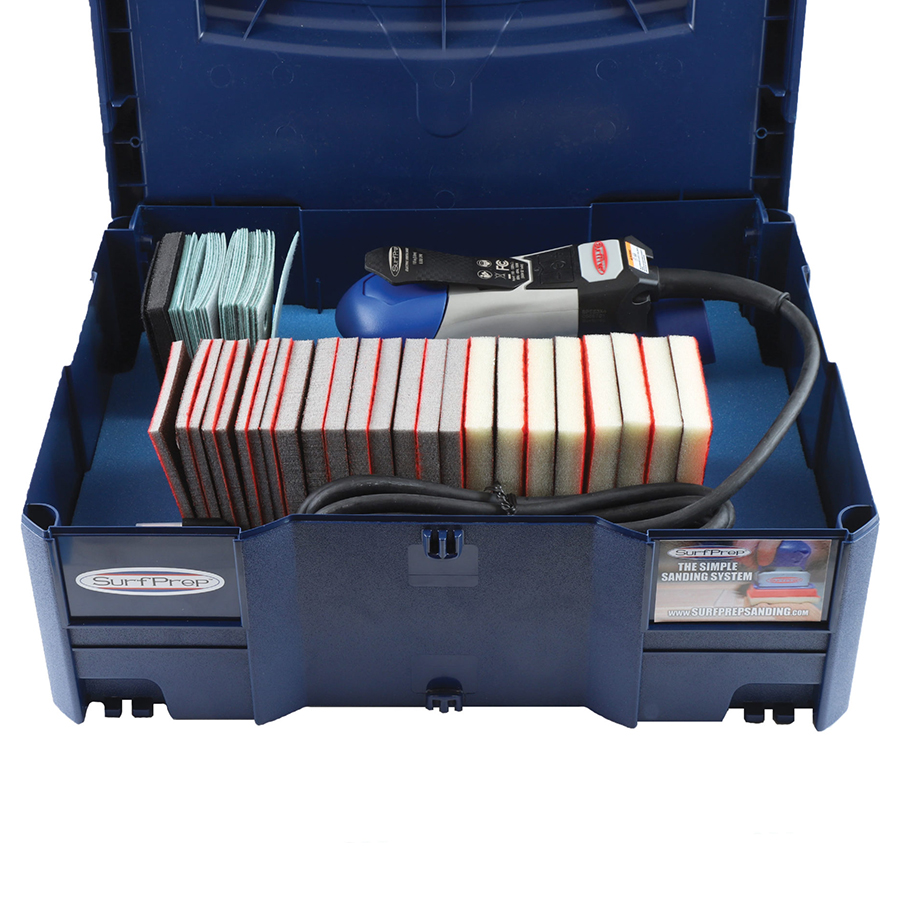 Systainer Tool Box for Single 3" x 4" Sander and Abrasives SurfPrep SPTOOLBOX-3X4