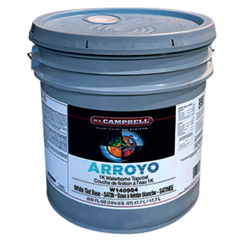 Polyuréthane acrylique pigmenté ML Campbell ARROYO satiné 5 gallons W140954-20