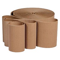 Single Face Corrugated Roll - 36 in x 250 ft