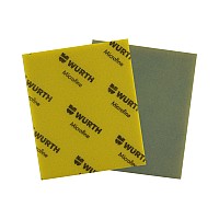 5" x 5.5" x 3/16" Micro Fine Grit Yellow Flat Pad Bulk Box of 250, 0587089922961 250