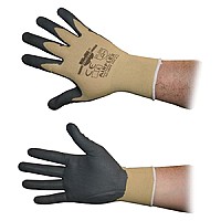 Wurth Nitrile Coated Gloves, Foam Coated, Medium