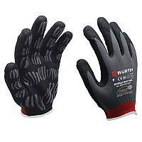 Tigerflex Ergoplus Foam Nitrile Gloves Size Small Wurth 0899401057804