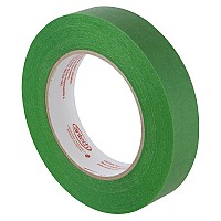 Premium Safe Tack Green Masking Tape - 3/4in x 180ft