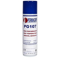 Perma-Grip PG107 Clear Contact Adhesive - 15oz Aerosol Can