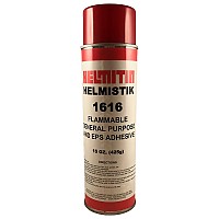 Helmistik 1616 HAPS-FREE EPS Bonding Contact Adhesive Spray 15 oz Helmitin 1616-15OZ