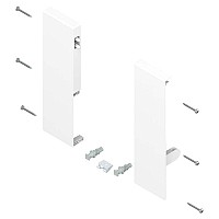 TANDEMBOX Antaro D Height Front Fixing Bracket Set for Interior Rollout Silk White Blum ZIF.74D0