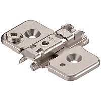 Blum 0mm Clip Screw-on Cruciform Cam Mounting Plate - 173H7100
