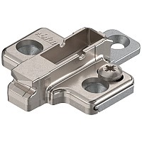 Blum 3mm Screw-On Cruciform 2 Piece Mounting Plate - 175H7130