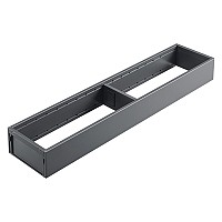AMBIA-LINE Frame for LEGRABOX Drawer 450mm x 100mm Orion Grey Matte Blum ZC7S450RS1