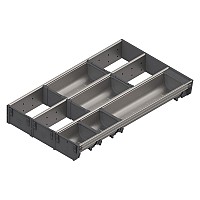 20" ORGA-LINE Odds and Ends Set for TANDEMBOX Brushed Stainless Steel Blum ZSI.500MI3