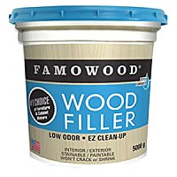 Famowood Latex Wood Filler Natural 5000 g Eclectic Products 42002126