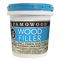 Famowood Latex Wood Filler Golden Oak 5000 g Eclectic Products 42002152