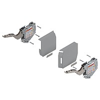 AVENTOS HK-S Stay Lift System For Face Frame or Panel Cabinets with Tip-On Blum 20K2C00TN6