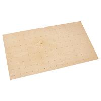 Medium 30" x 21" Wood Peg Board Only Maple Rev-A-Shelf 4DPB-3021