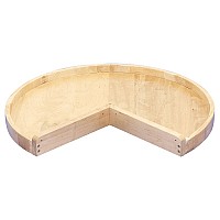 31" Wood Pie Cut Lazy Susan Shelf Only Natural Maple Independently Rotating Rev-A-Shelf 4WLS901-31-52